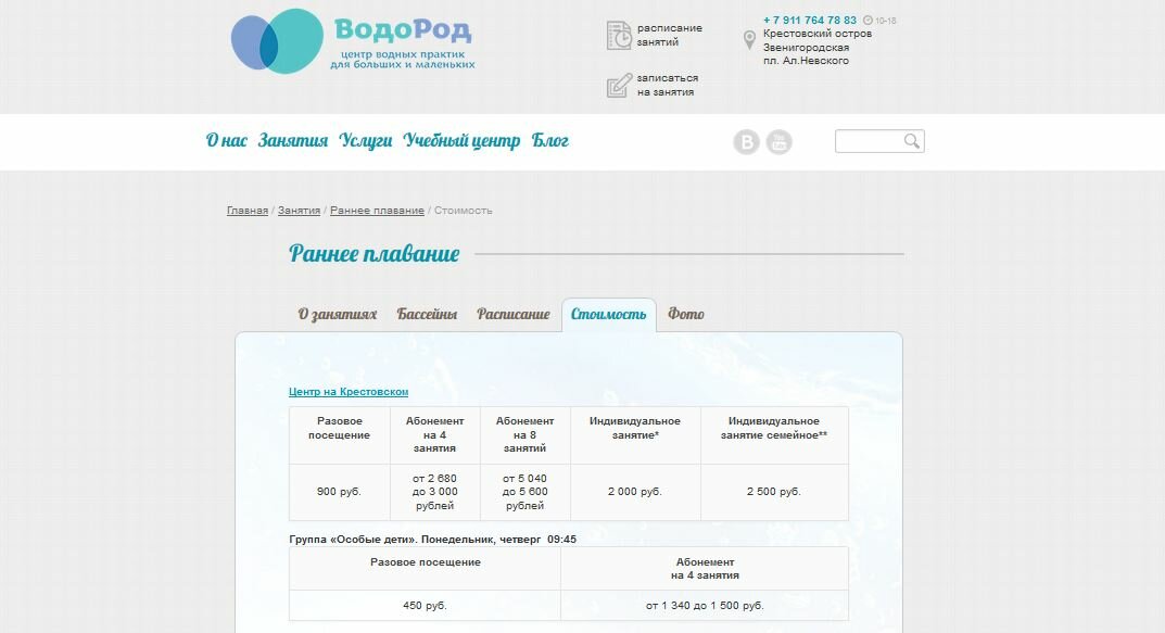 Дети с синдромом дауна и бассейн